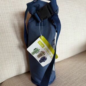 Grab & Go Insulated 1-Bottle Carrier Wine Drinks NWT